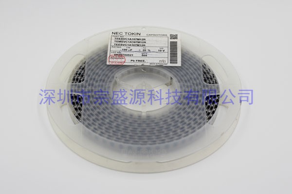 NEC钽电容 6032 10V 100UF  TEESVC1A107M12R